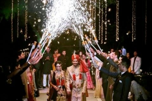 Elegant Bride Entry at Wedding Ceremony